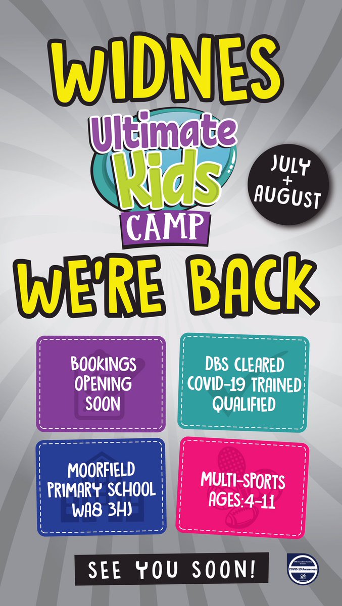 FocuzFitUK's tweet photo. ⚠️ANNOUNCEMENT⚠️
-
We will be running our beloved Ultimate Kids Camp with a professional & safe plan implemented to ensure we follow guidelines and can keep everyone safe🙌
-
More info to be released soon!
-
#UltimateKids https://t.co/SQzxtoqzCT