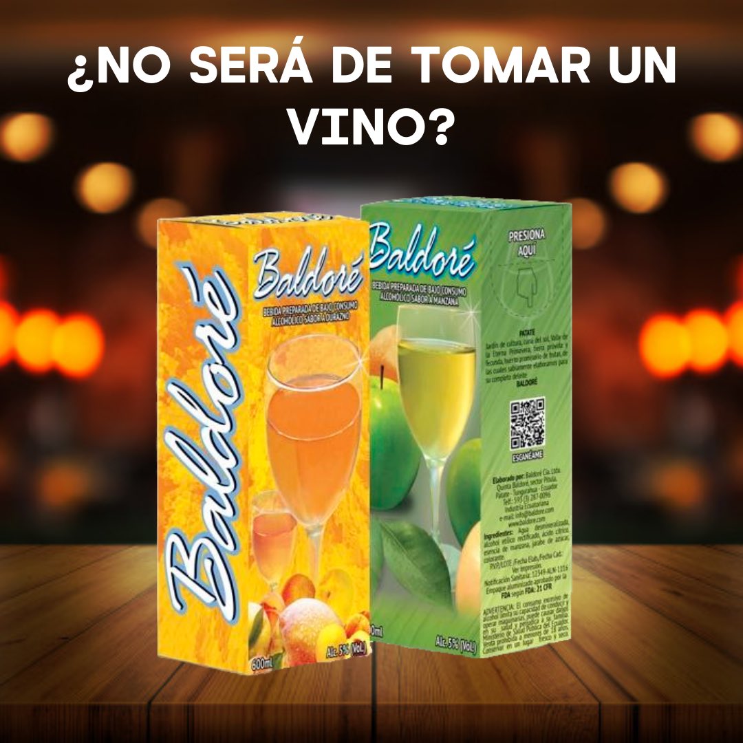 ¿No será de tomar un vino #Baldoré?