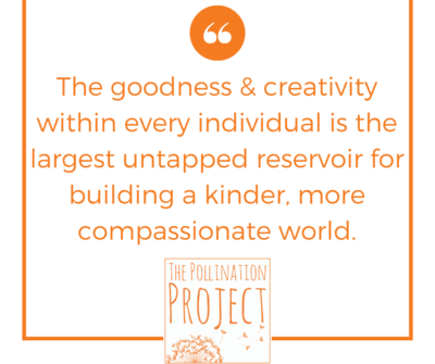 "Every individual matters. If you ever doubted this, let the life of George Floyd make you a believer.

The Pollination Project exists out of this belief in the power and beauty of individuals..."

Read our latest blog: ow.ly/h5aq50Aj9Er

#theoryofchange #equity #heartivism