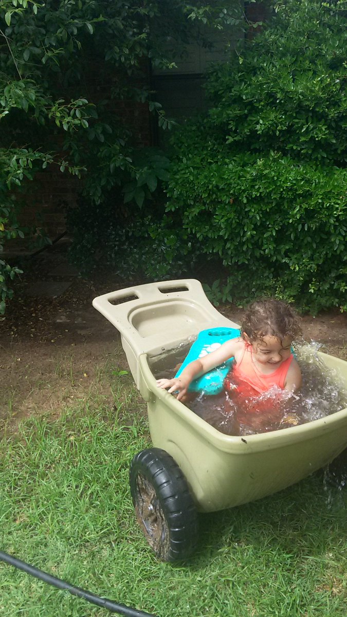 walkereditor's tweet photo. I broke down and bought my family a portable jacuzzi : ) #problemsolving #notgettingworkdone https://t.co/PTbuvWoCti
