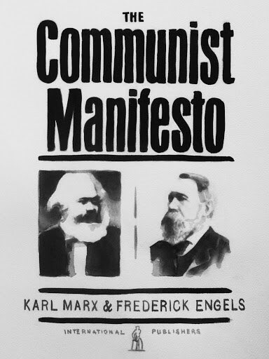 *Raised Clenched Fist*Karl Marx a radical journalist, and German thinker Friedrich Engels published “The Communist Manifesto” in 1848Marx and his followers gave the clenched-fist salute