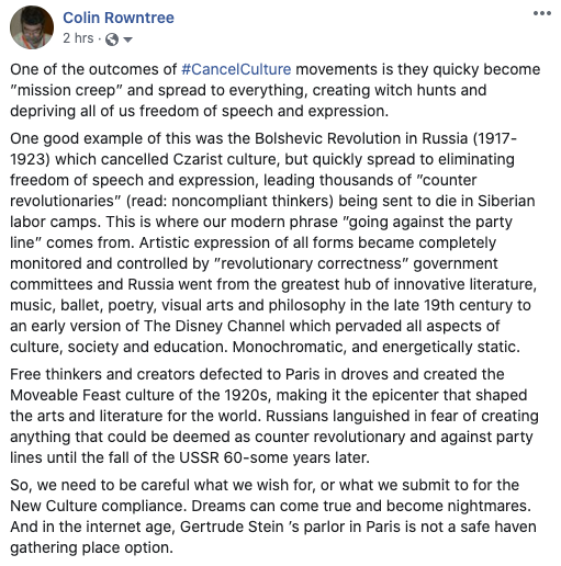 The Dangers Of The #CancelCulture Movement https://t.co/XbTEq4hd0p<a href="/tag/cancelculture"class="tags">#CancelCulture</a>