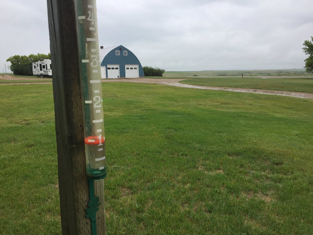 My Dad would say that this was a million dollar rain but I think we need four to cover expenditures this year. Trudeau going to want a lot.