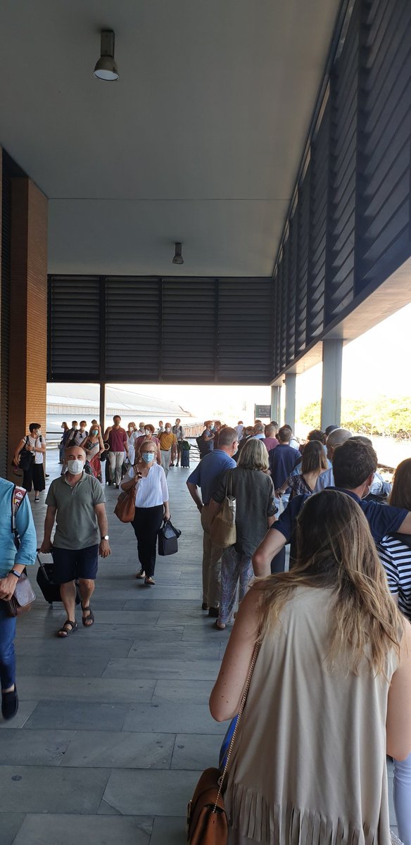 eloytracap's tweet photo. Hola @Renfe ,
Muy responsable poner tantos coches a la misma hora de sevilla a madrid ante la situación actual. Aglomeraciones sin controladores suficientes que garanticen la distancia de seguridad entre pasajeros poniendo el riesgo la salud de todos. https://t.co/3c7mkLhyLl