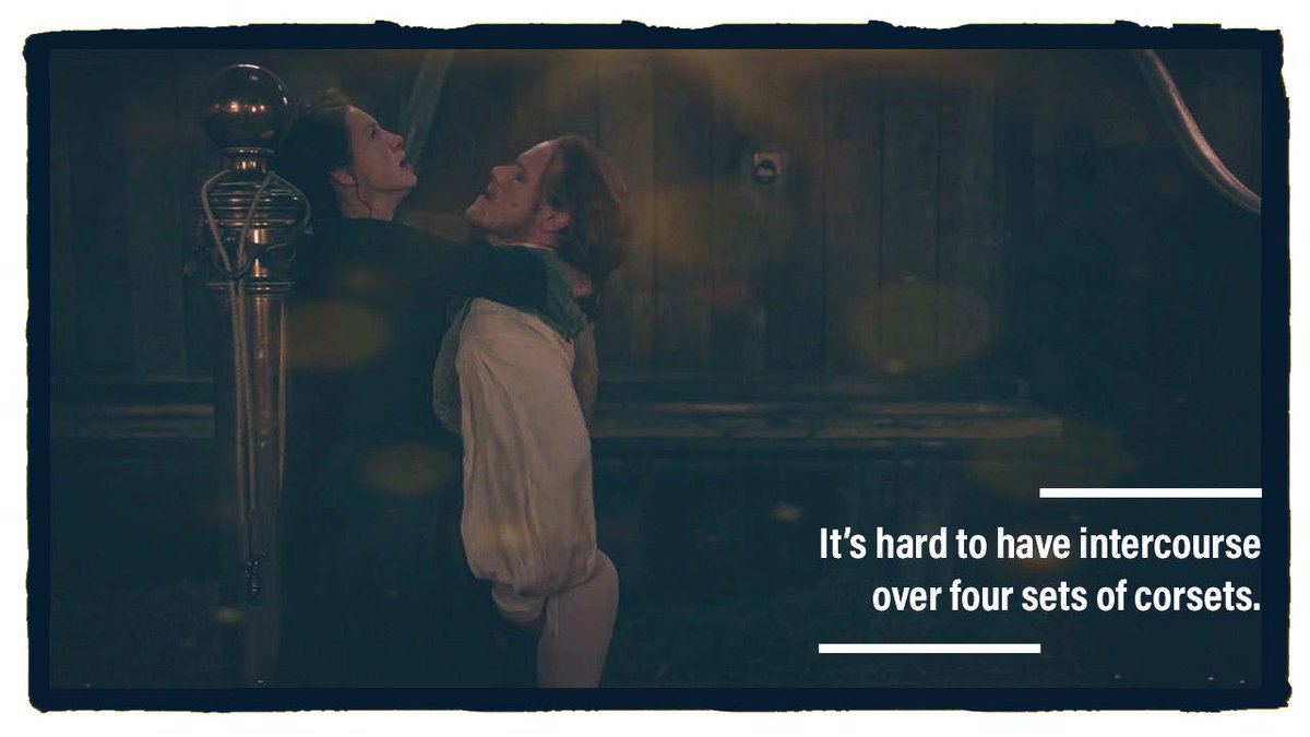 Here’s a little creation sprung from my overflowing fangirl heart. A usually humorous and occasionally heartbreaking collection of Hamilton quotes set in Outlander  #HamilanderIt’s hard to have intercourse over four sets of corsets