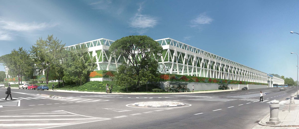 ttransithub's tweet image. #Madrid 🇪🇸

La Elipa Operations Center

✅ 40,000 m2 Bus depot
✅ 333 parking spaces
✅ 300 inverted pantographs
✅ nearly Zero Energy Building

📸 @EMTmadrid | Martínez Segovia