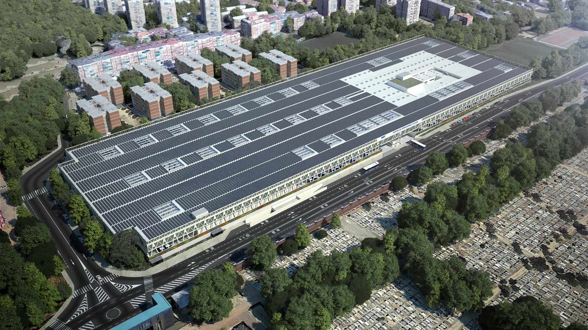 ttransithub's tweet image. #Madrid 🇪🇸

La Elipa Operations Center

✅ 40,000 m2 Bus depot
✅ 333 parking spaces
✅ 300 inverted pantographs
✅ nearly Zero Energy Building

📸 @EMTmadrid | Martínez Segovia