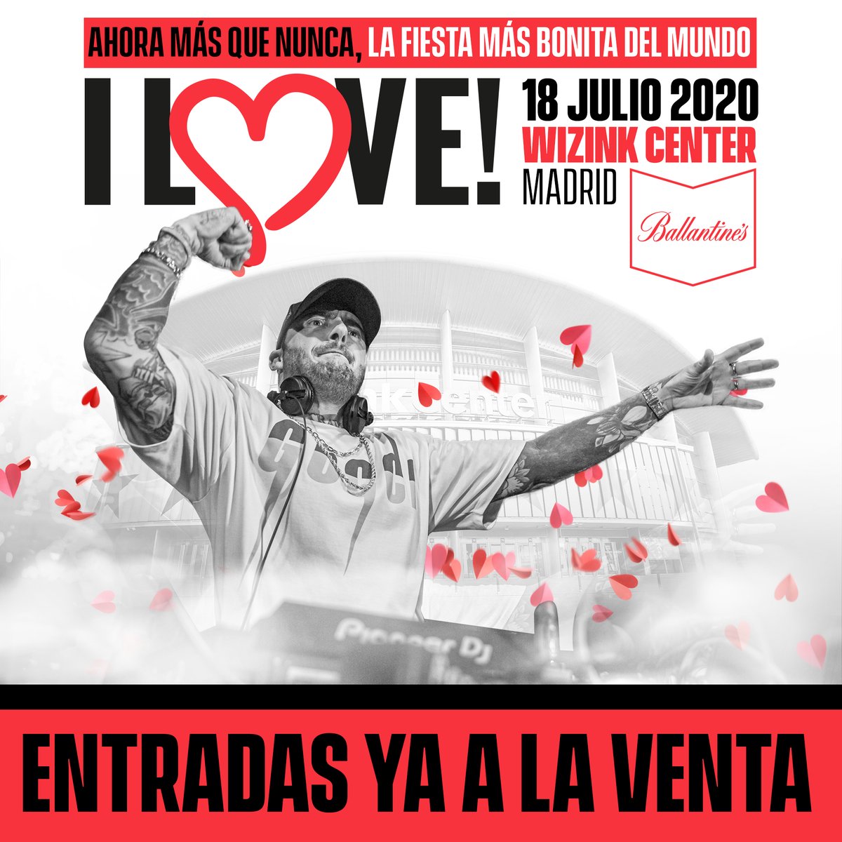 ¿Aún no te has enterado? ¡ENTRADAS YA A LA VENTA!

A partir de ahora mismo YA puedes unirte y vivir, ahora más que nunca, la fiesta más bonita del mundo!⁣

🎟 ⁣bit.ly/Ilovebydjnano
📌 @WiZinkCenter 
🗓 18 de julio⁣⁣⁣⁣⁣⁣⁣⁣
🎧 presencial y online⁣⁣⁣⁣⁣⁣⁣⁣