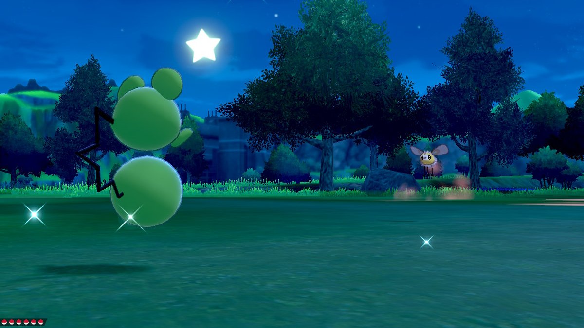 GhostTypeMike's tweet photo. I got her!!!!!!! FINALLY!! #ShinyPokemom #ShinyAzurill #PokemonSwordShield #NintendoSwitch https://t.co/X2Rs9eRqKa
