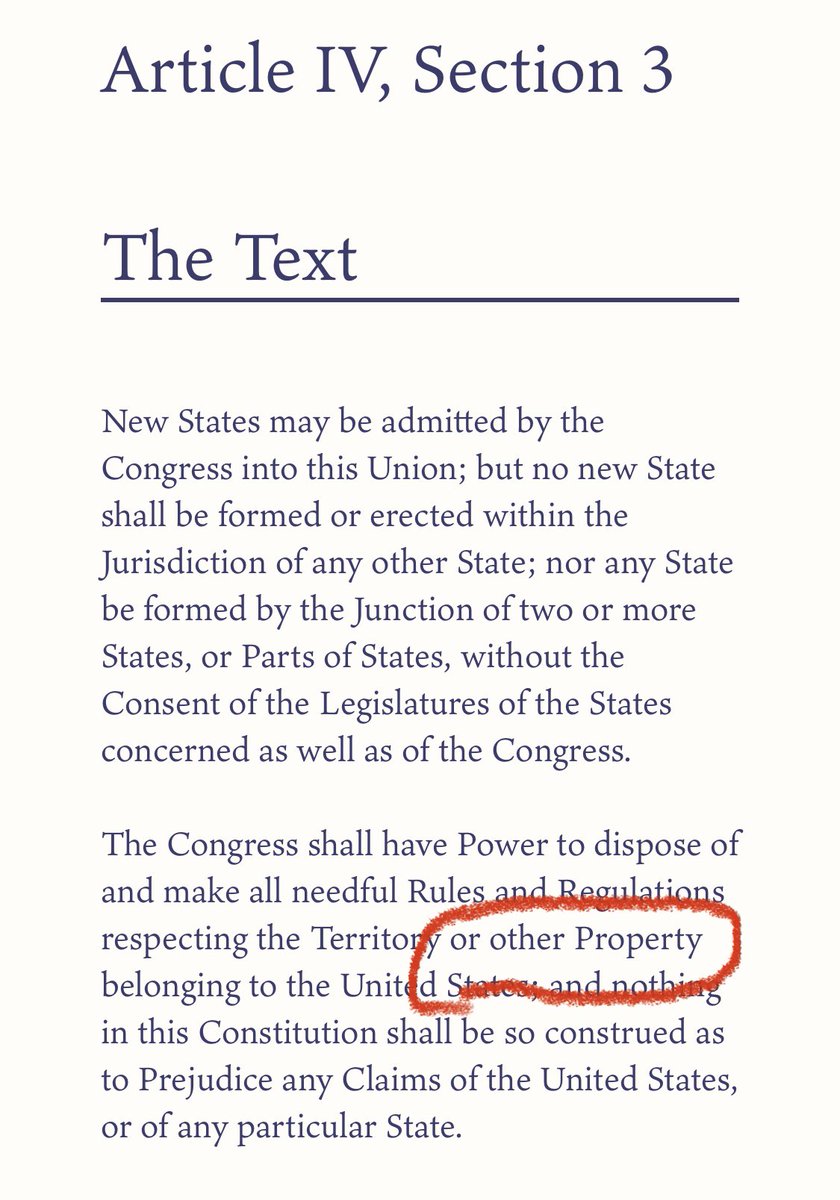 I say contradictory because, ultimately,  is subject to the plenary powers of Congress under Article IV, Section 3 of the U.S. Constitution (which, btw, treats us as “property” to this day). This was reaffirmed years later by SCOTUS in Pueblo v. Sanchez Valle.