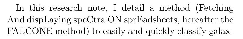 Finally living out every astronomer’s dream of getting to name an astronomy acronym after myself in such a way that makes everyone else think “wait, that’s not how acronyms work...”