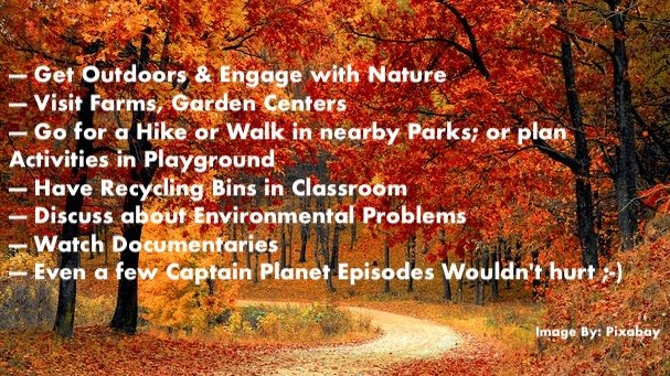 Theoretical knowledge alone wouldn't suffice. Practical Knowledge is more important...With so much to do, Environmental Education is far from being Mundane... #ProtectTheEnvironment  #ParentsforFuture  #GreenRecovery  #GlobalWarming  #Deforestation  #Pollution