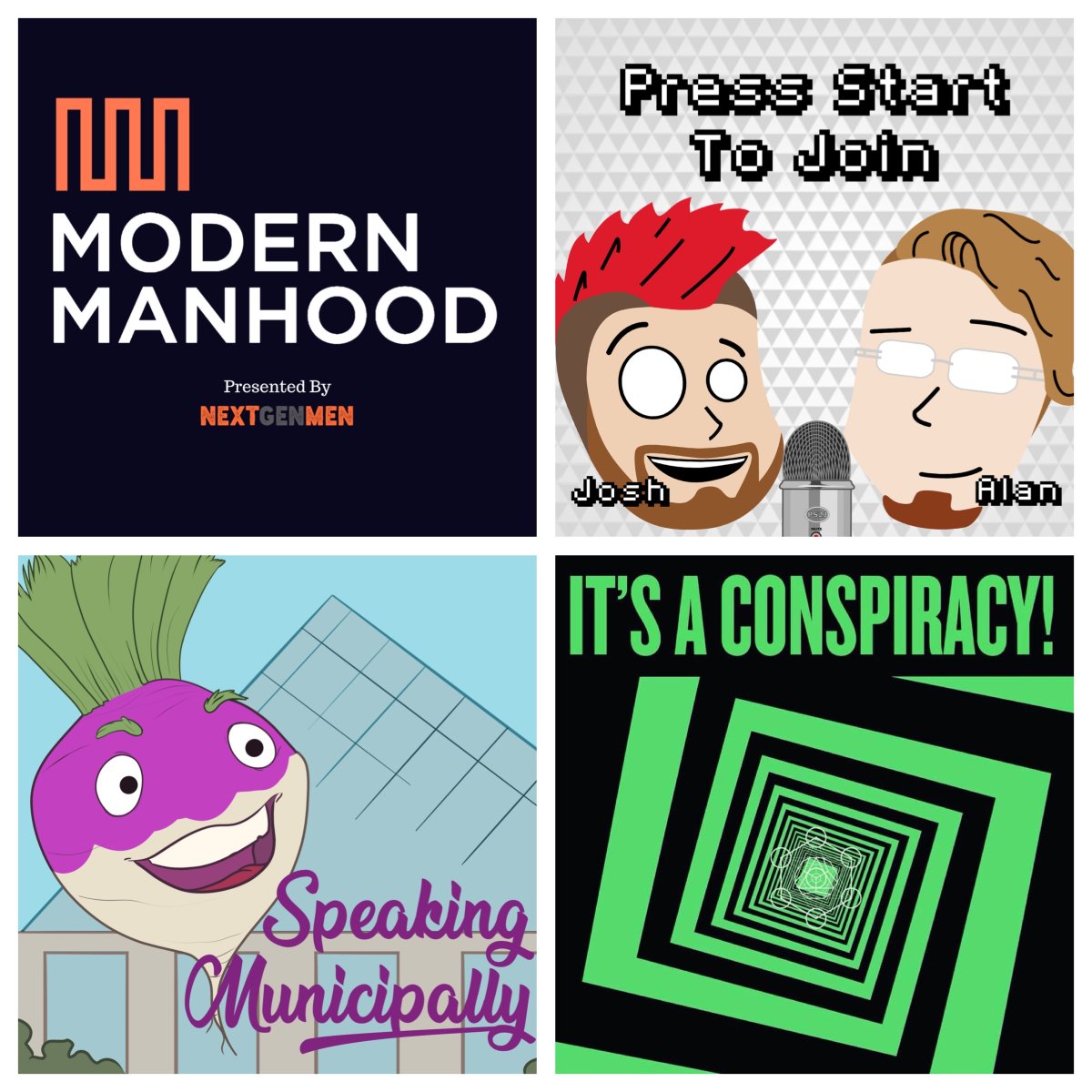 Alberta Podcast Network (@albertapodnet) on Twitter photo Society & Culture:
📺@modernmanpod: Racial equity & police accountability with @IndiSRS & <a href="/John_Liberator/">John Morrison</a>
🗣️<a href="/taprootyeg/">Taproot Edmonton</a>: Barry Morishita of @TheAUMA
🧐<a href="/isitaconspiracy/">It's a conspiracy!</a>: Best of the season w <a href="/wisom360/">Daniel Shessel</a>
🕹️<a href="/PS2Jshow/">Press Start To Join 🎙️</a>: Juneteeth, iOS 14 & tech tidbits
👂soo.nr/osMc Society & Culture:
📺@modernmanpod: Racial equity & police accountability with @IndiSRS & <a href="/John_Liberator/">John Morrison</a>
🗣️<a href="/taprootyeg/">Taproot Edmonton</a>: Barry Morishita of @TheAUMA
🧐<a href="/isitaconspiracy/">It's a conspiracy!</a>: Best of the season w <a href="/wisom360/">Daniel Shessel</a>
🕹️<a href="/PS2Jshow/">Press Start To Join 🎙️</a>: Juneteeth, iOS 14 & tech tidbits
👂soo.nr/osMc