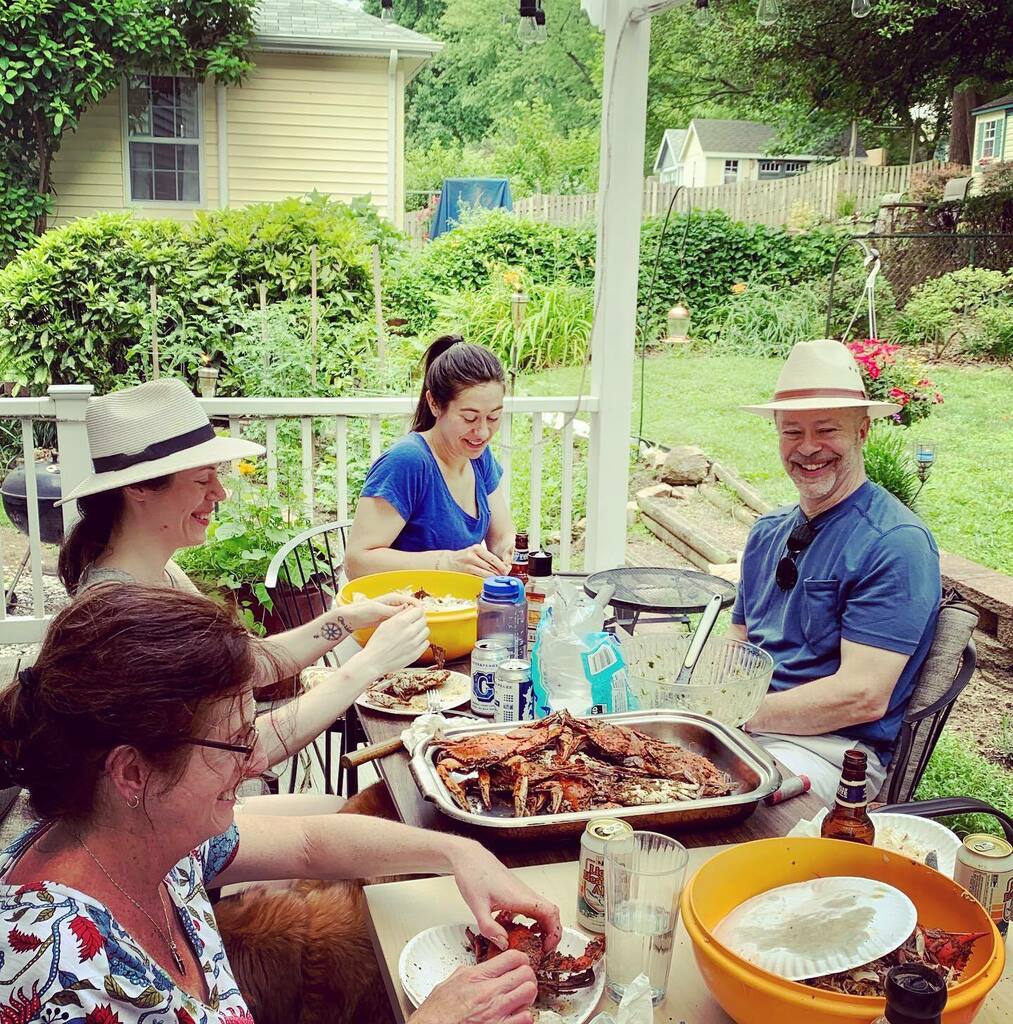 Grabowski_M4L's tweet photo. Enjoying some summer family time!โฃ
โฃ
๐ฆโ๏ธ๐ฆโฃ
โฃ
#BackyardTime #FamilyAfternoons #Crabs #CrabSeason #feast #Marylanders #chesapeakeBay https://t.co/VZXo8k7ELO https://t.co/b0TPafMSG1