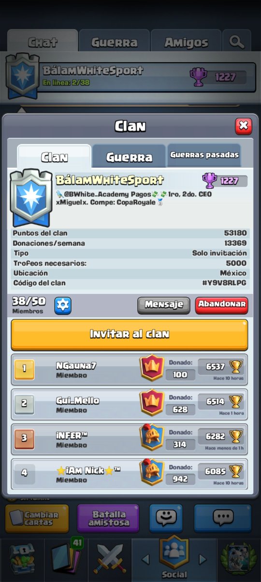 Estimados jugadores, aquellos que deseen formar parte de nuestro clan,  serán bienvenidos.
Únanse y sean parte de la familia de #Báalam_White

Contamos con grupo de whats.

<a href="/AyudaJugador/">Ayuda Jugador</a> <a href="/TutifrutiHELP/"><a href="/jajajajajajaCR/">Bgama🏆</a></a> @jajajajajajaCR <a href="/ayudocomunidad/">Ayudamos Comunidad ♥️</a> <a href="/AyudaRT_GG/">AyudaRT_GG » CR</a> @AyudaJugador2