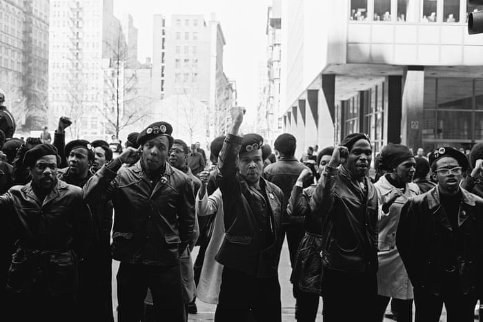 Under the veneer of Black Nationalism and civil rights, the Black Panther Party likewise advocated against capitalism and promoted Marxism-LeninismBlack Panther Party also adopted the clenched fist salute
