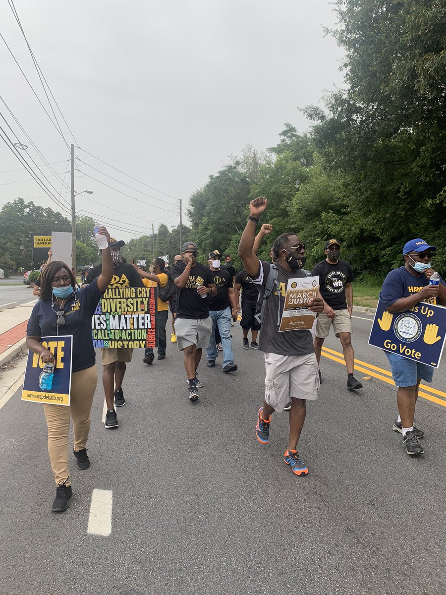 DeKalbAlphas's tweet photo. Yesterday Was Special // A March For Justice! ✊🏾#DeKalbAlphas #DeKalbNAACP https://t.co/911WSqAe6i