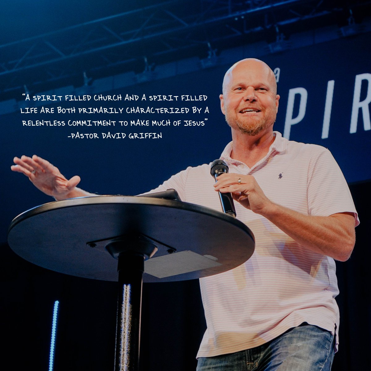 clifec's tweet photo. May we be people who are relentlessly committed to making much of Jesus!

Great word from Pastor David Griffin this morning. https://t.co/9oC4FbN3fe