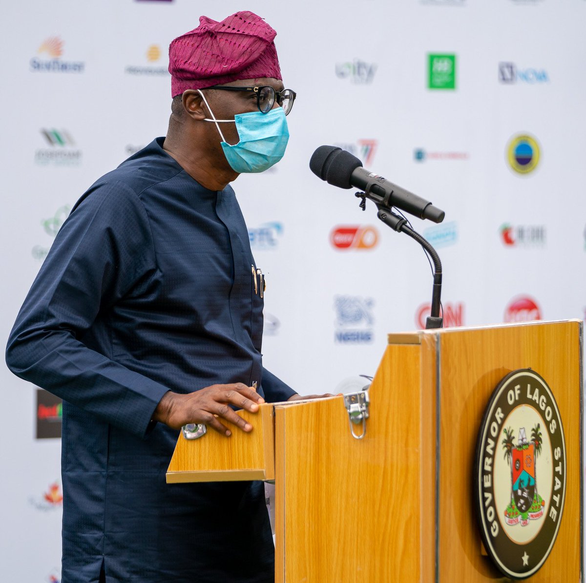 Today, we unveiled a 150bed isolation centre at the Mainland