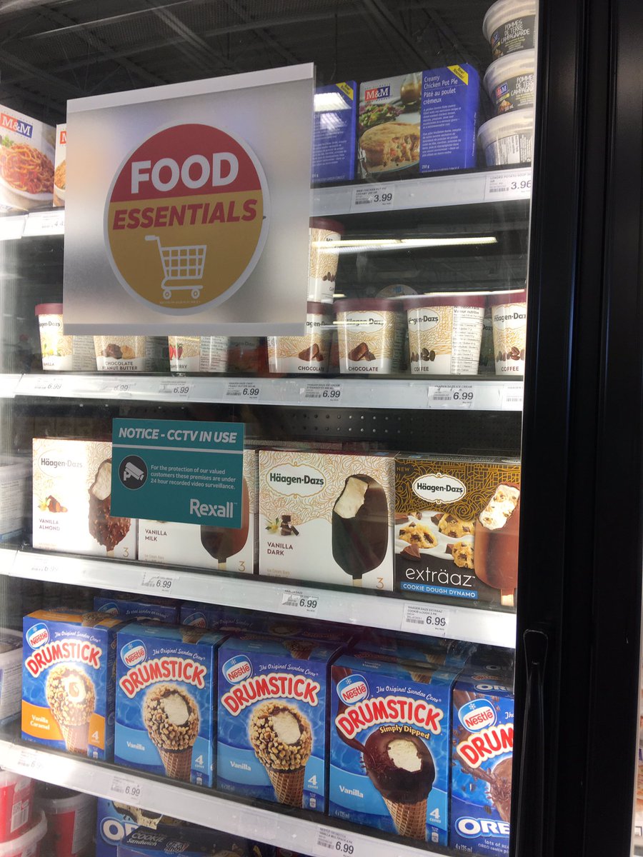 SoHoSparrow's tweet image. .@RexallDrugstore gets me. #FoodEssentials