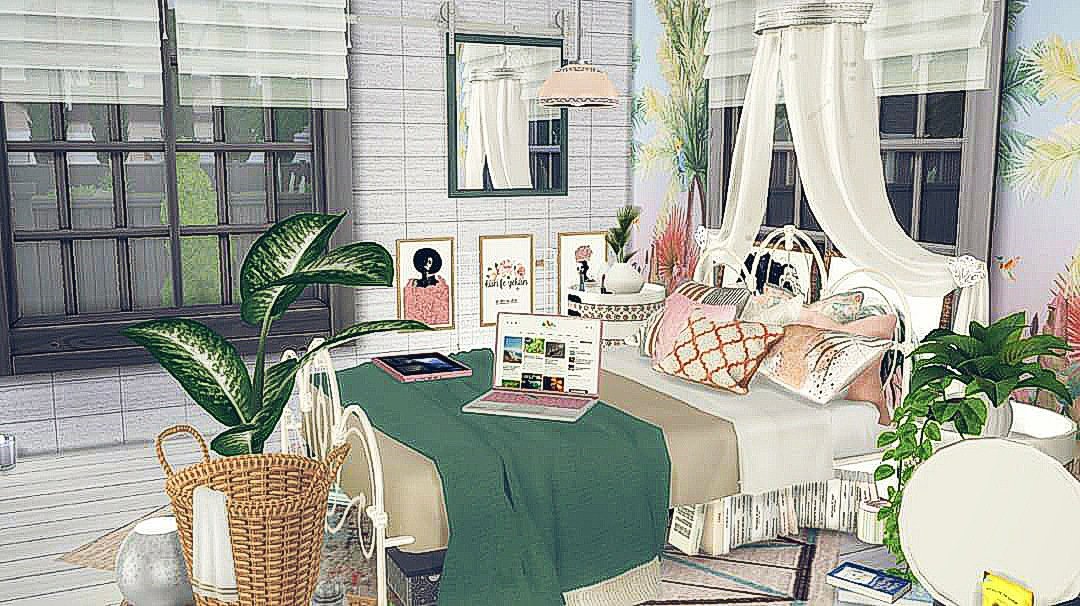 The two bedrooms are part of my new household - enough CC for today 🛋

#sims4 #showusyourbuilds #diesims #diesims4 #gamer #gamergirl #picoftheday #details #homedecor #sims4ccfinds #ts4cc #ts4 #thesim4 #thesims #bedroom #sims4mods #simstagram #simscas #sims4cc #decor #sims4build