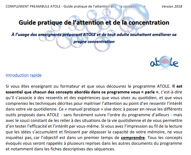 SalamaStephane's tweet photo. Guide pratique de l'attention et de la concentration, à destination des enseignants et pour tout adulte souhaitant améliorer sa concentration (de Jean-Philippe Lachaux) Programme ATOLE
#sciencescognitives  #attention 

https://t.co/Hpt7HpeElJ https://t.co/cgV9OCuPSH