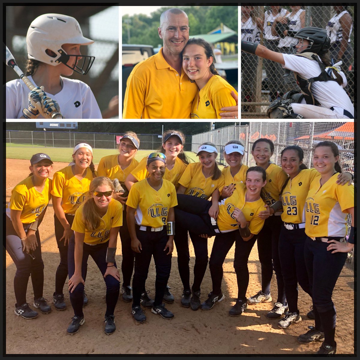 LLGNOVASNEATH's tweet photo. This weekend our LLG family said a tearful goodbye to @BobSchuettler and Charleigh as they depart on a new adventure in AZ! We will miss them tremendously! Good luck! #LLGfamilyalways #ladylightninggold https://t.co/0qDixJxbyl