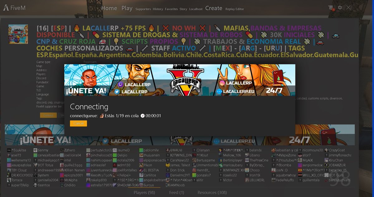 LacalleRp's tweet photo. Cada dia más orgulloso del trabajo que realizamos en @LacalleRp  dentro de poco se anunciara el wipe para el comienzo de la v2. https://t.co/LW7UUWiZco