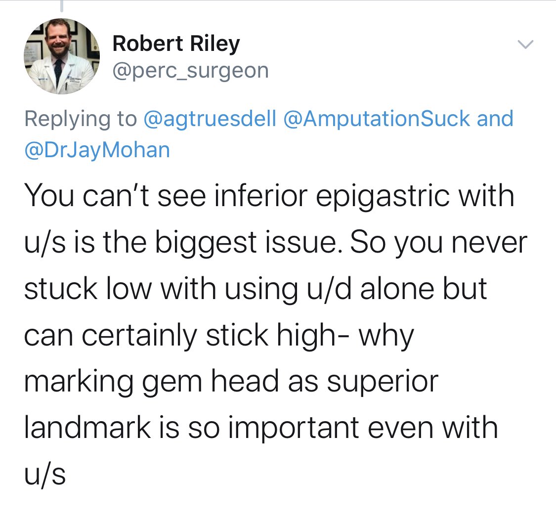 Addendum: Really really great crowd-sourced tips rolling in. Exactly how we all learn from each other and get better together...  @ziadalinyc  @djc795  @perc_surgeon  @Ravi_Hira_MD