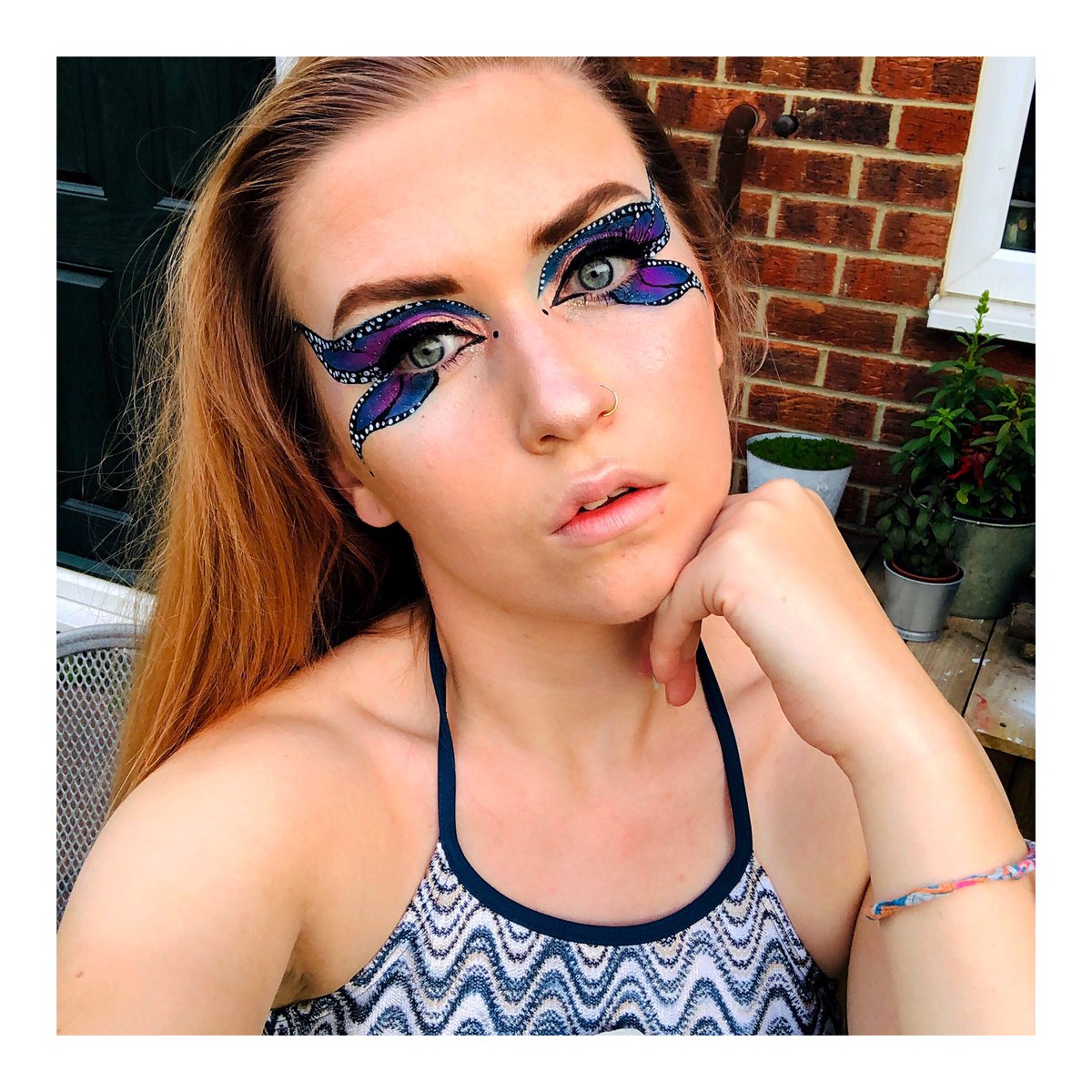 finlaygallan's tweet photo. 🦋 F L U T T E R 🦋 

Make sure to check out my Instagram, for more of... THIS! 

https://t.co/0M23LluGsS

#rainbowmakeupchallange #eyeshadowbutterfly #creativeweirdo https://t.co/ZKXF8ka7xt