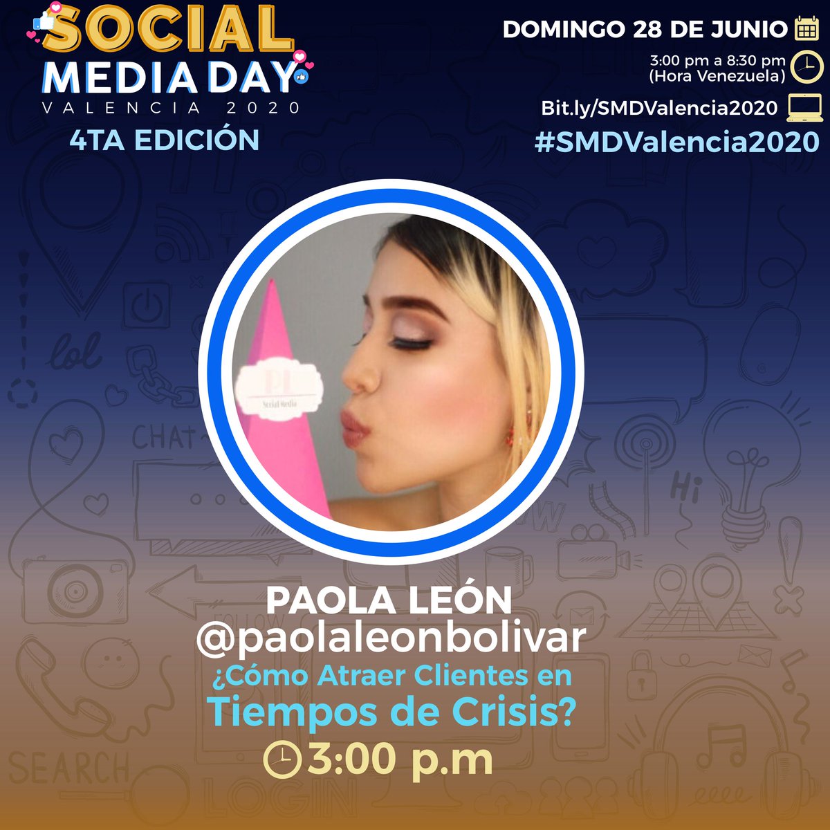 Iniciando la 1era ponencia del 3er día de #SMDValencia2020