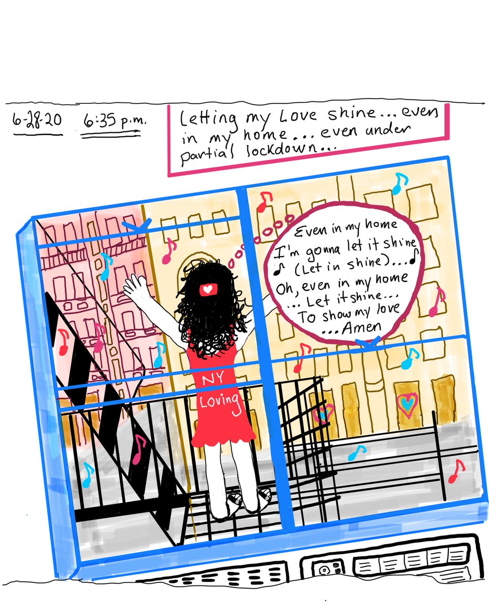 ZenRuby1's tweet image. Letting my Love Shine ... even under partial lockdown ... #dancingitout #fireescapelife #fireescapechronicles #newyorkloving #imgonnaletitshine #eveninmyhome #letitshineletitshineletitshine #letitshine☀️ #amenamenamen #letitshine #letmyloveshine #letitshinetoshowmylove