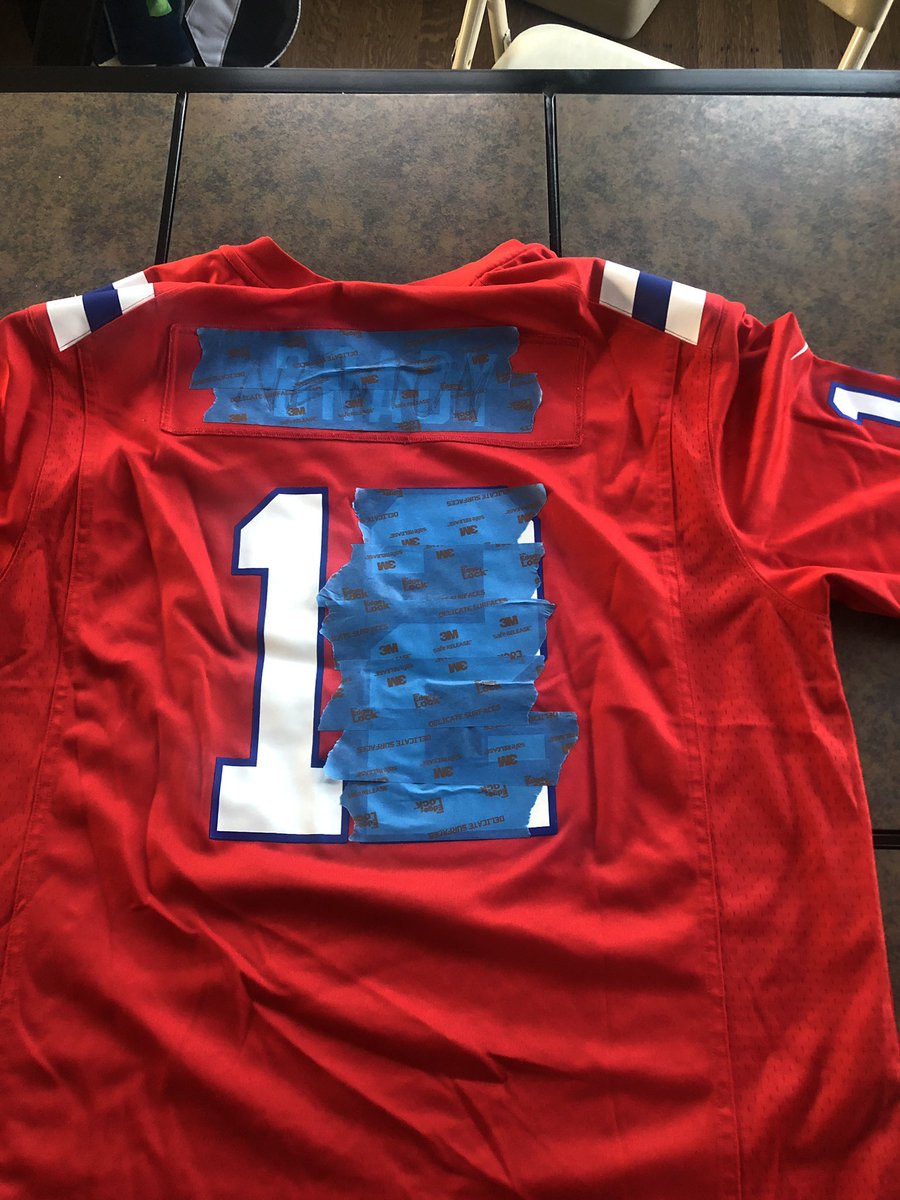 cam newton red patriots jersey