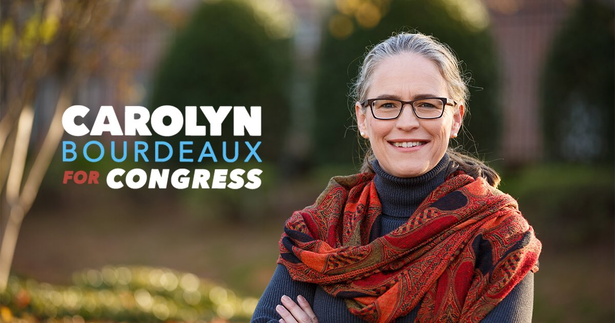 “I am running because I believe in a country that is diverse, inclusive and global in its outlook and aspirations. I hope you’ll join me in this fight. It’s time to finish the job.” @Carolyn4GA7