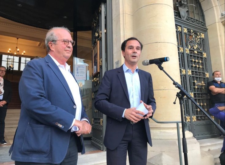 De_Lavalette_B's tweet photo. Très belle victoire de @BOUDYGuillaume avec près de 50% dans une triangulaire! La formidable dynamique de notre campagne et notre beau projet soutenu par @christiandupuy ont porté leurs fruits!Merci aux Suresnois pour leur vote en faveur de notre liste! 1 nvlle aventure commence! https://t.co/8yBWi2zwHn
