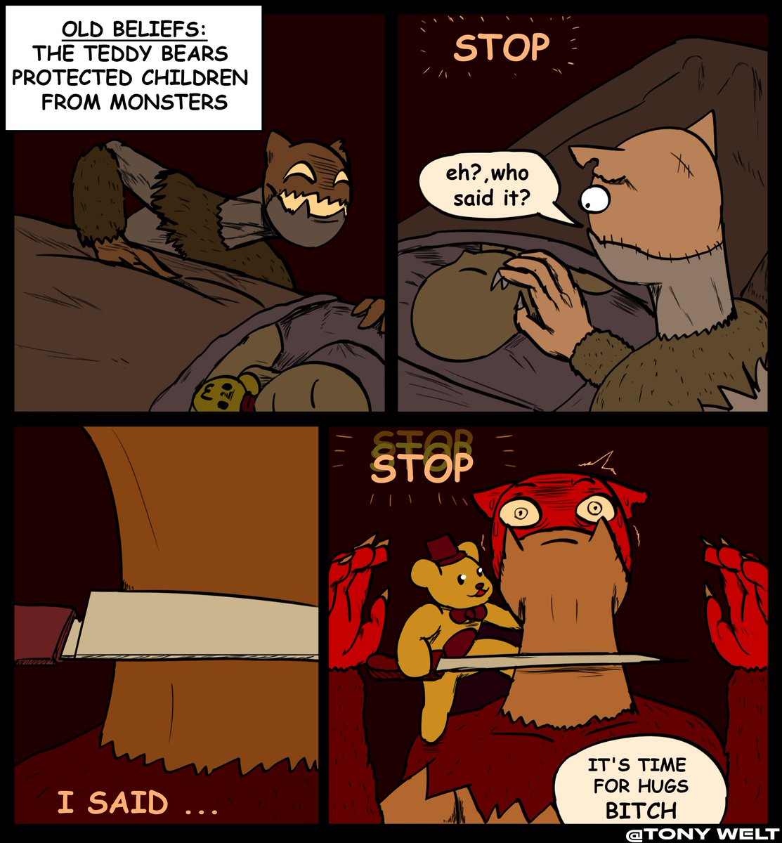 Cruel and infamous plush warriors, who annihilated all monsters and that is why today they no longer exist among us. 