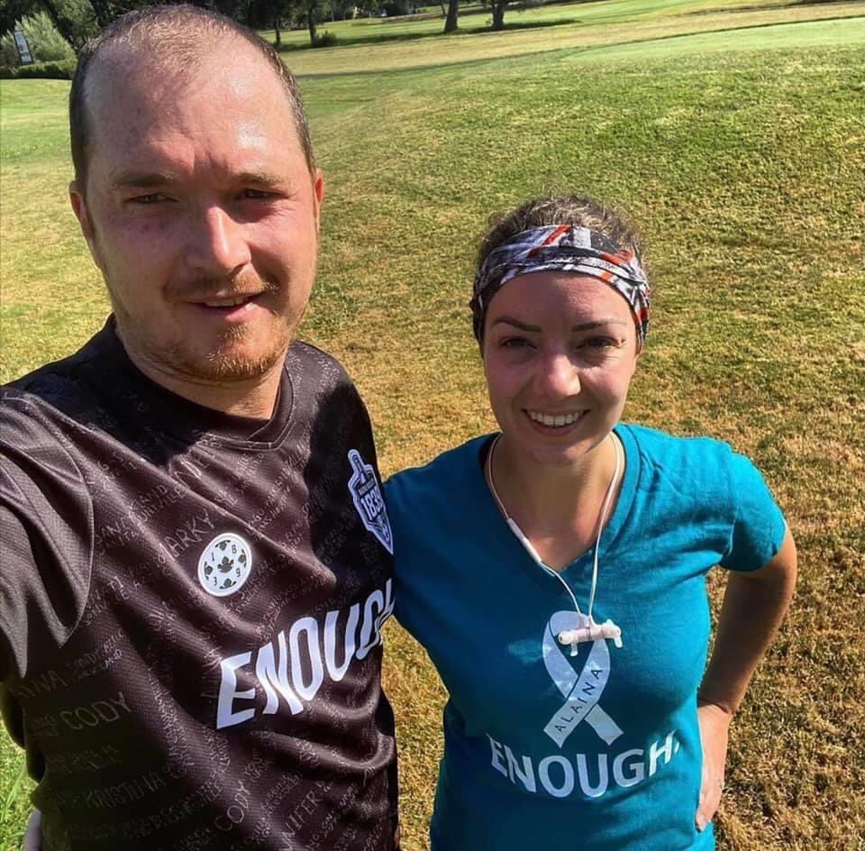 A HUGE thanks to all who joined in on <a href="/rocktheridegvp/">RocktherideUSA</a> Virtual Walk, Run or Ride! United we can make change .
Here’s a few images of some participants enjoying their activity🏃‍♀️, 🚵‍♀️, 🚶. #alainasvoice