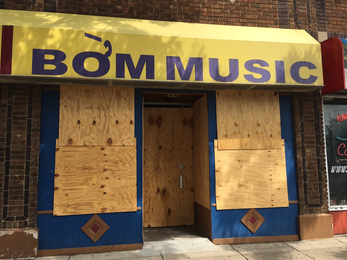 Just next door, a small Vietnamese music shop has been closed since the riots