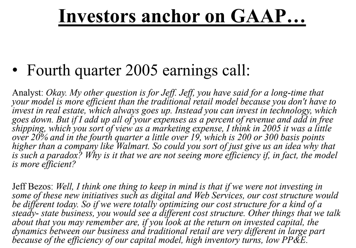 This  $AMZN pitch from Josh Tarasoff, PM of Greenlea Lane Capital, is instructive in analyzing and valuing growth companies.Basically, normalize margins to back out growth investments, and see where it trades relative to market and its own history. https://docs.google.com/viewerng/viewer?url=https://valuexvail.com/wp-content/uploads/2018/03/98208572-ValueXVail-2012-Josh-Tarasoff.pdf