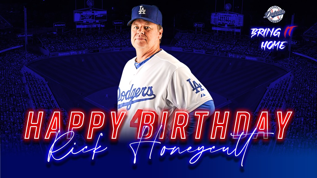 Happy Birthday, Rick Honeycutt! 