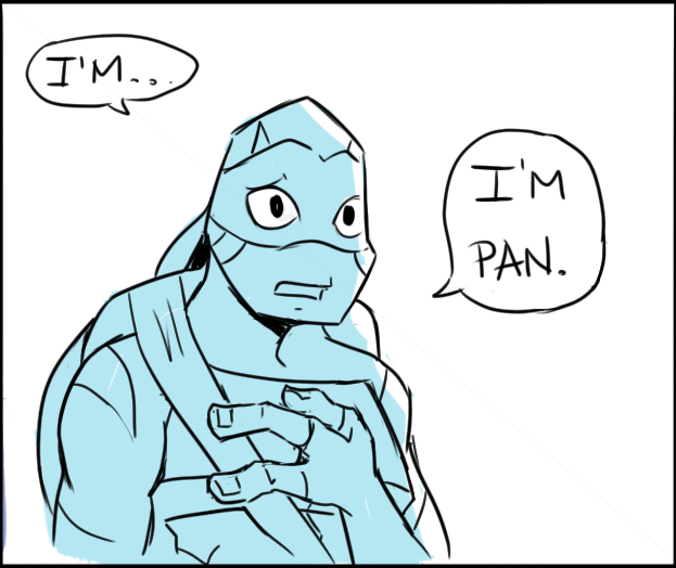 lelesberw's tweet photo. Something quick for #ROTTMNTPrideWeek
Leo is a dork and I love him so much.

#leo #leonardo #rottmnt #riseofthetmnt #usagi #leosagi #fanart #supportrottmnt https://t.co/gt9tWnZ0sn
