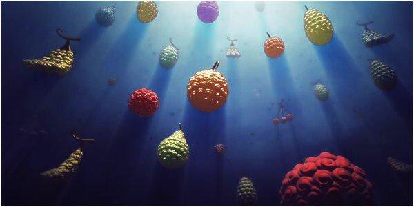 Les éléments divers : Les fruits du démon - Ce sont des fruits spéciaux, qui donnent à celui qui l’a mangé des pouvoirs, on pourrait comparer ça a des Alters dans MHA. Il y a plusieurs types Zoan, Logia, Paramecia et chacuns te confèrent des capacités différentes..