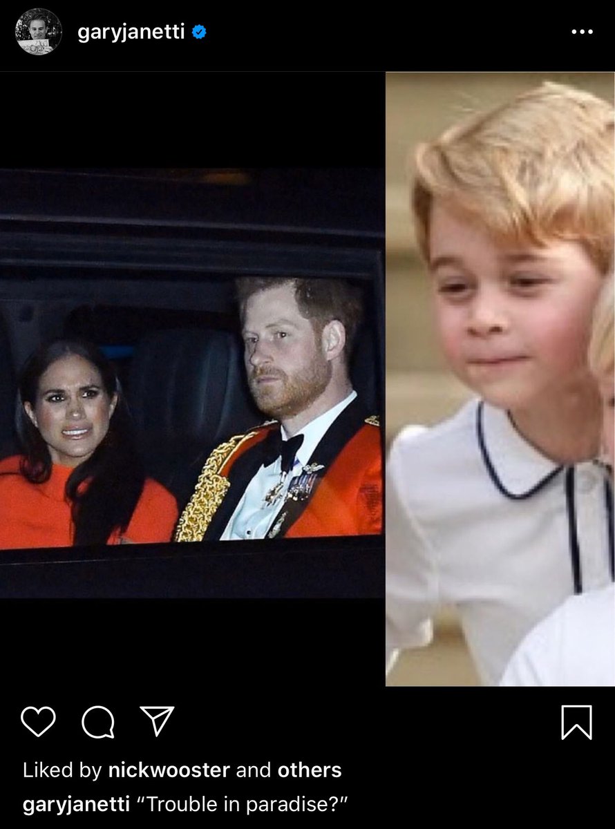 You used a photoshopped fake picture to perpetuate the racist UK media’s BS  @GaryJanetti. This pic was flagged as fake & deleted by PA, but don’t let a thing called facts get in the way of putting out the sapphire trope.