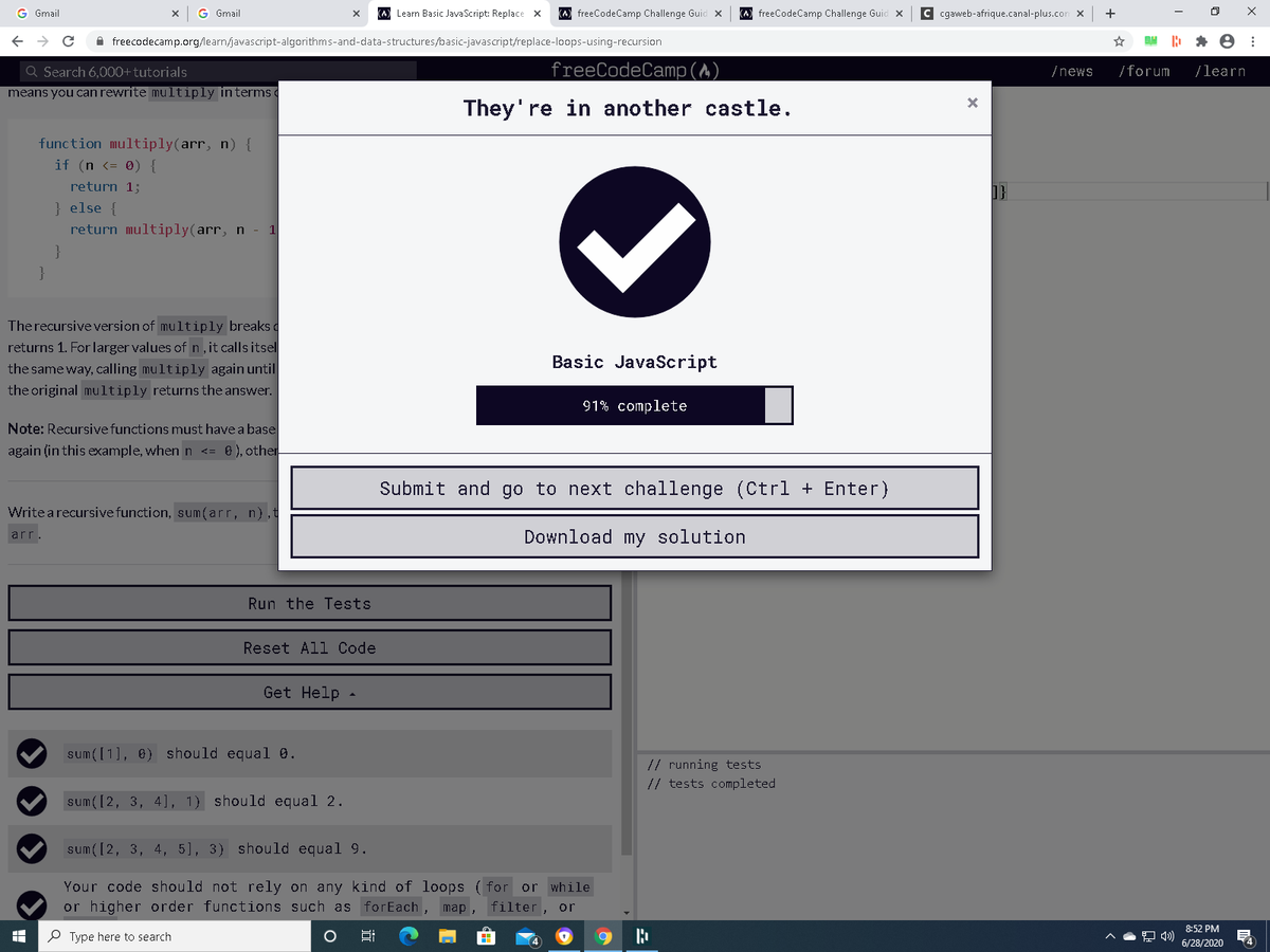LoveWiz11's tweet image. Day 91
Couldn&apos;t do much today... Not feeling too well...
#100DaysOfCode
#CodetrainChallenge