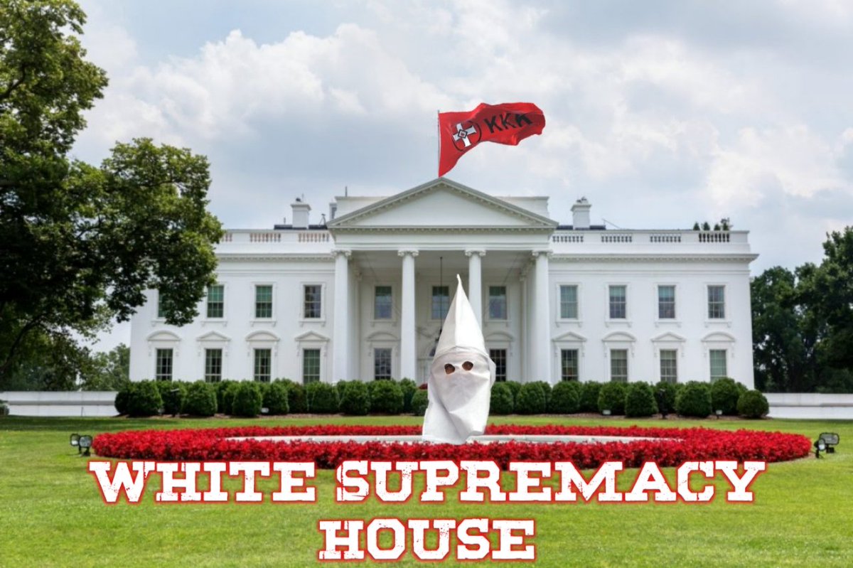 As a Latinx woman

As someone who can't "pass" as white

As someone who speaks to family members in Spanish

As someone who has darker skinned family members who speak English with an accent

This is what the Trump White House is to me. #TrumpIsARacist