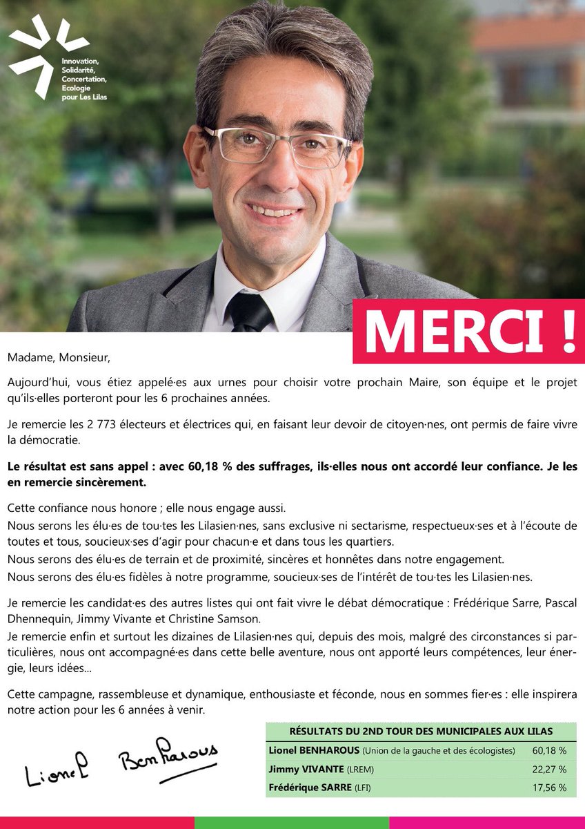 MERCI !