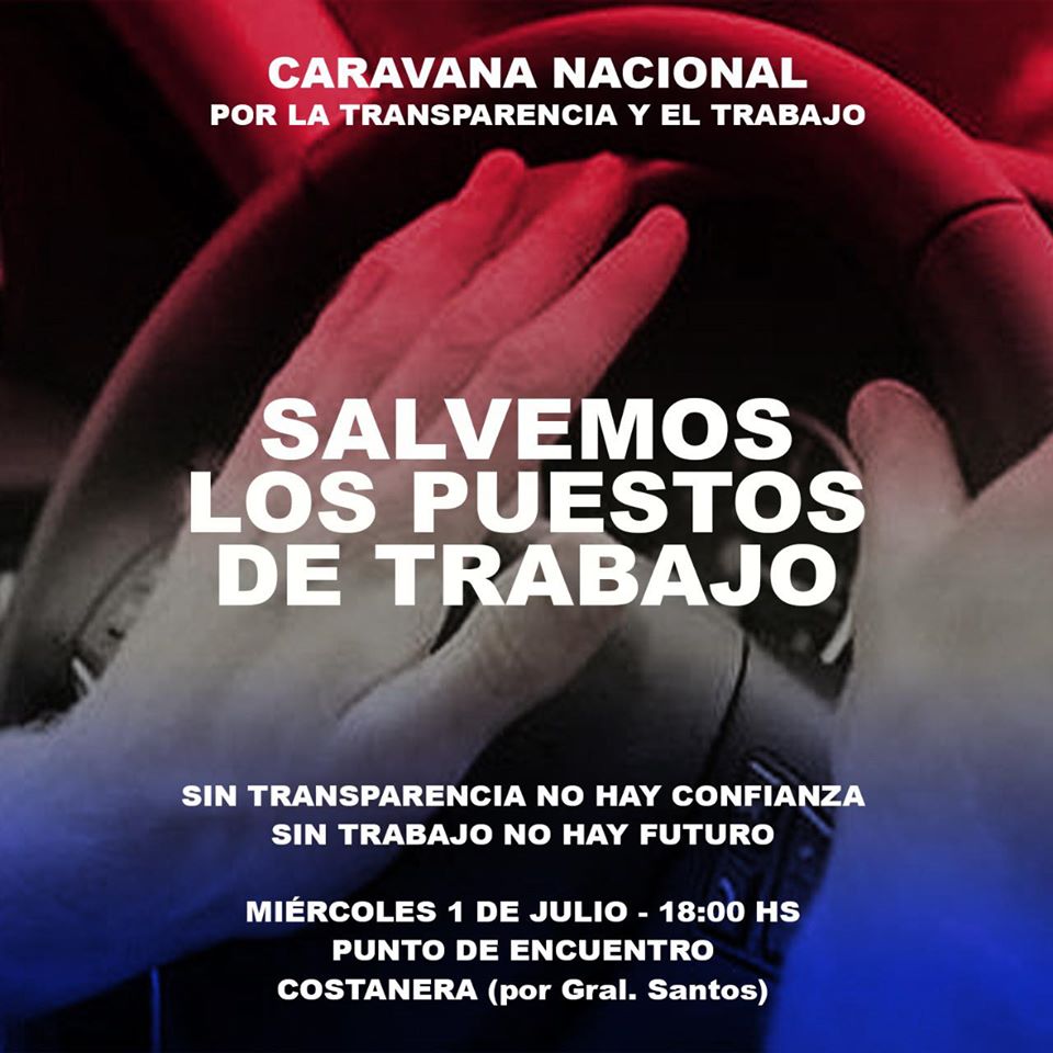 Gastronómicos anuncian protesta gigante: “Un pueblo honesto y digno no tolera autoridades corruptas” ea.com.py/gastronomicos-…
