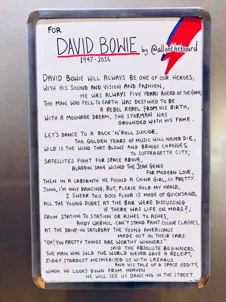 David Bowie at Glastonbury is mesmerising. Always missed, never forgotten and forever loved. <a href="/allontheboard/">All On The Board</a> 

#DavidBowie #Bowie #Glastonbury2020 #GlastoAtHome #BowieForever #allontheboard
