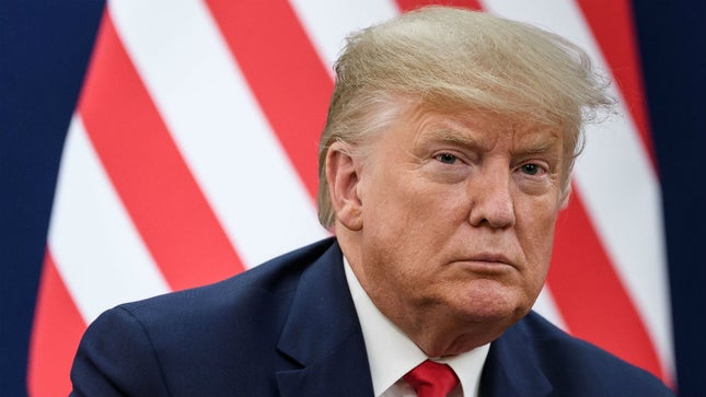 thehill's tweet photo. Trump denies being briefed on reported bounties on US troops, lashes out at NY Times https://t.co/GKQQdBjY30 https://t.co/8IhpYuGmJi