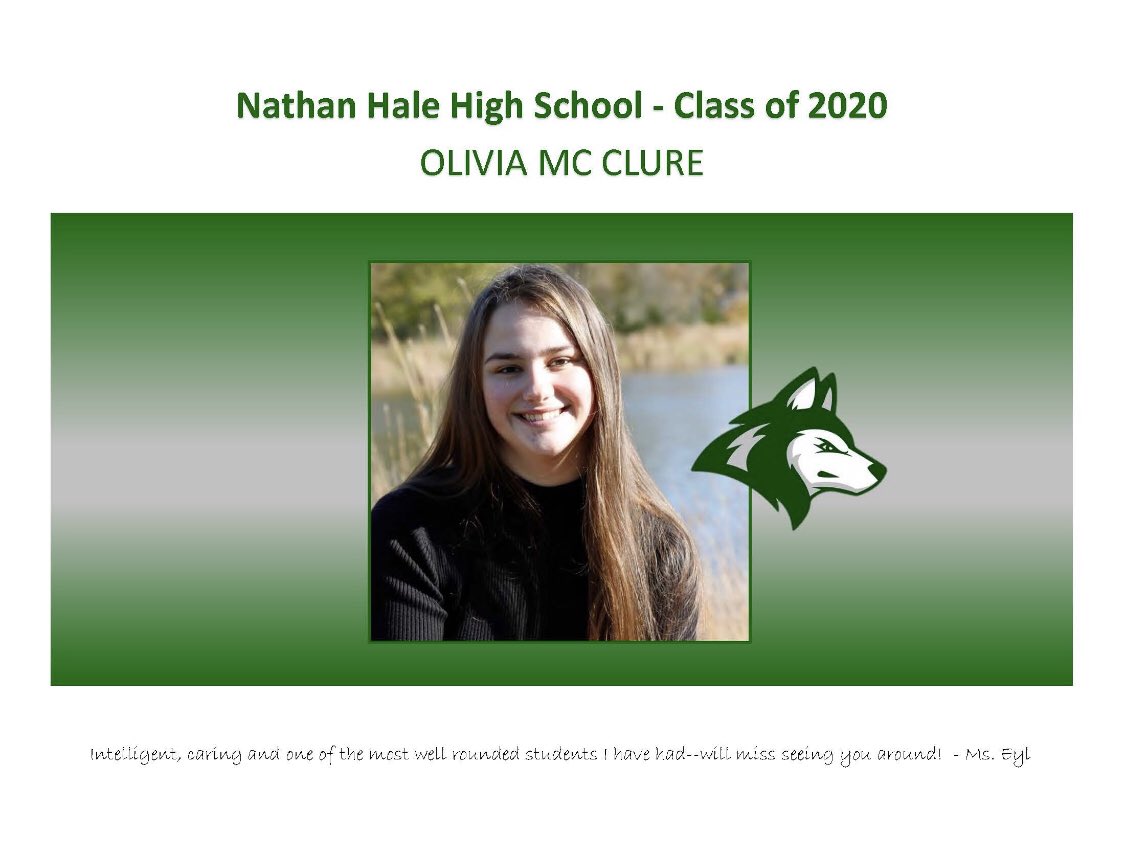 NathanHaleWAWM's tweet photo. Senior Shout Out #clssof2020 #WAWMproud #livingthehuskyway #huskieshavegrit https://t.co/5JWhByeI9H